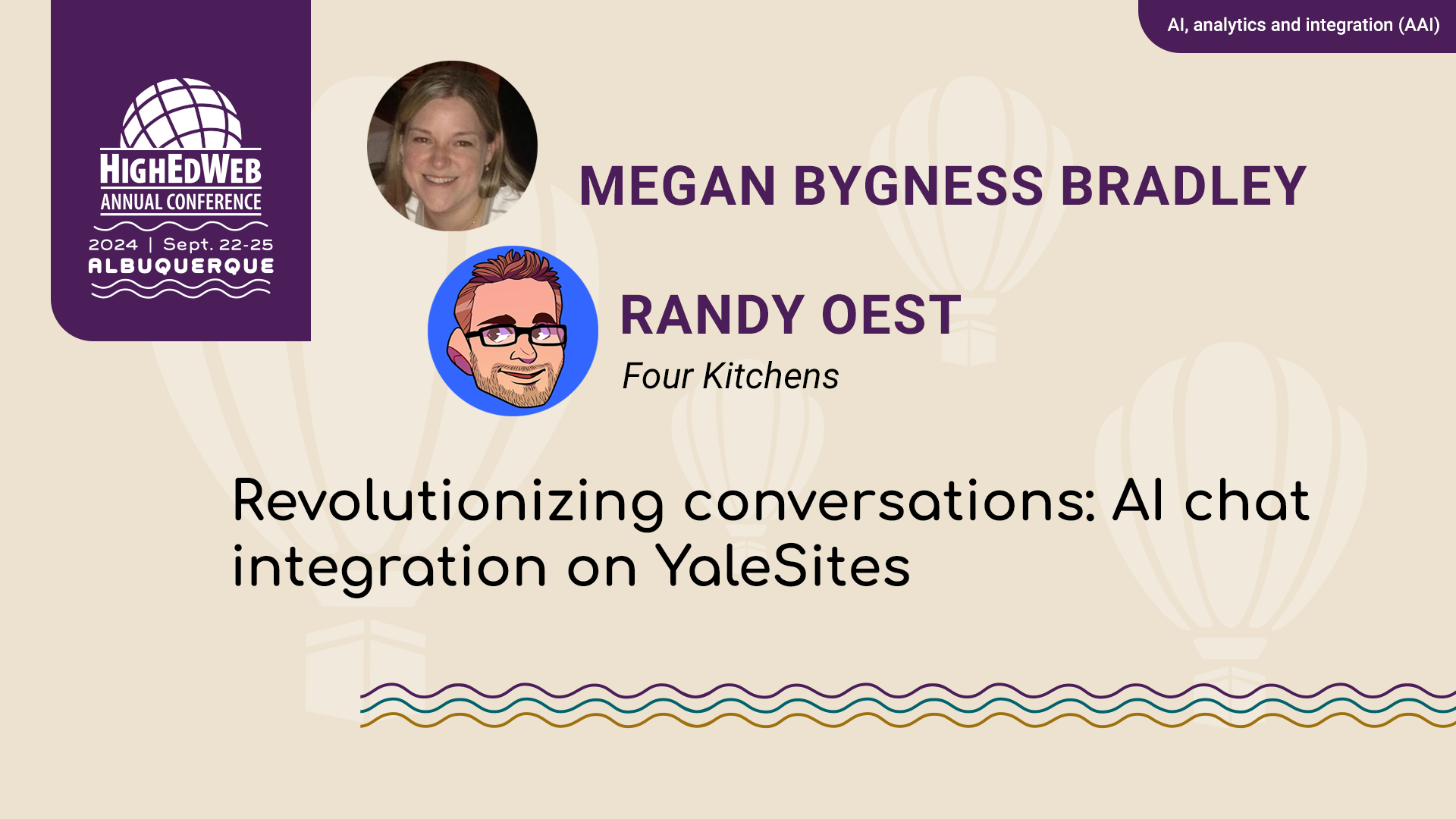 Revolutionizing conversations: AI chat integration on YaleSites at 2024 Annual Conference