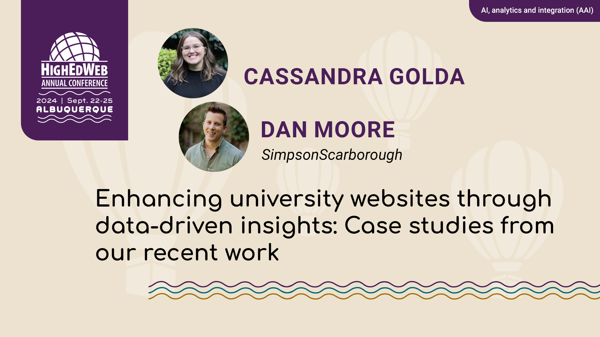 Enhancing university websites through data-driven insights: Case studies from our recent work