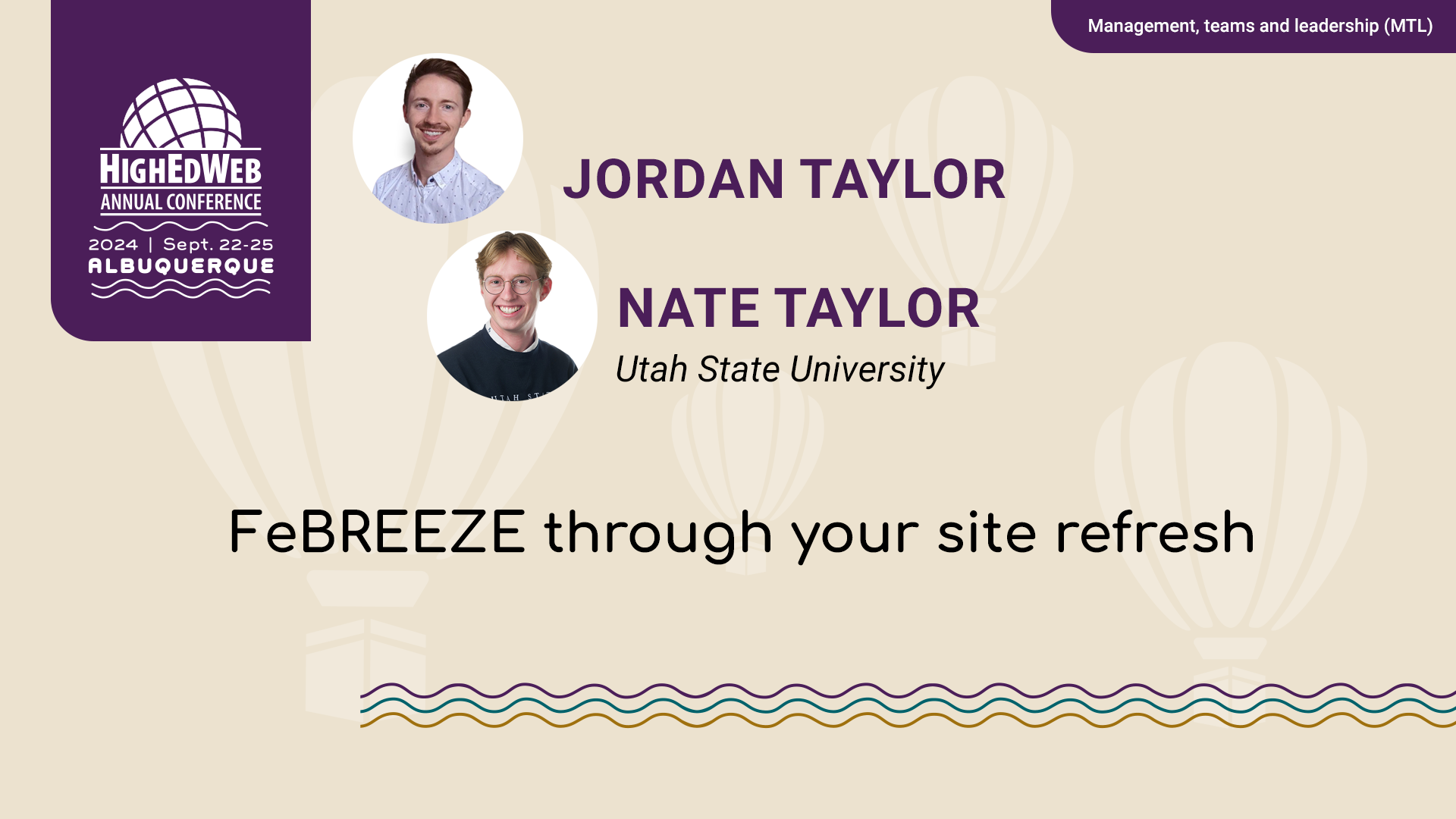 FeBREEZE through your site refresh