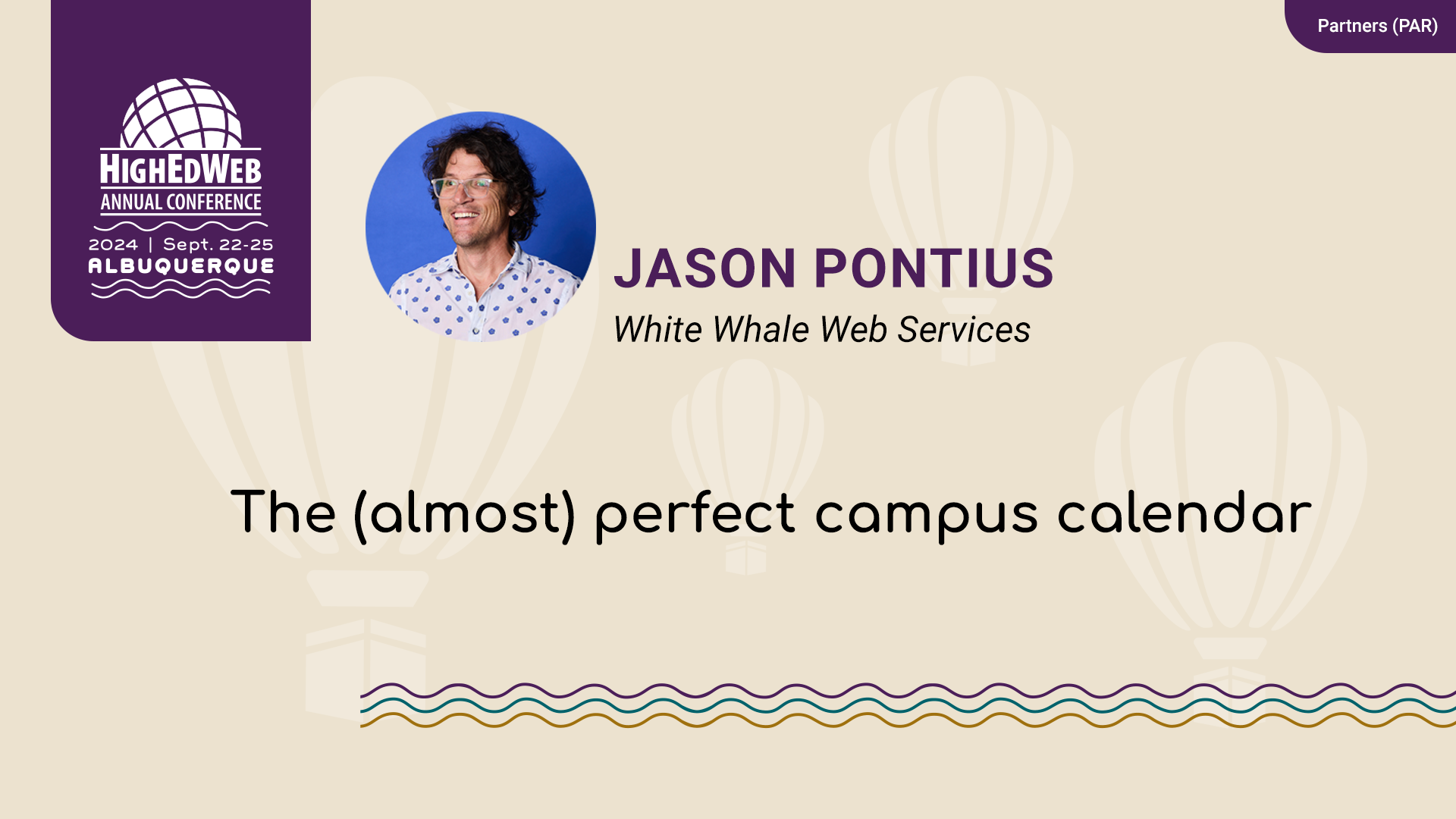 The (almost) perfect campus calendar