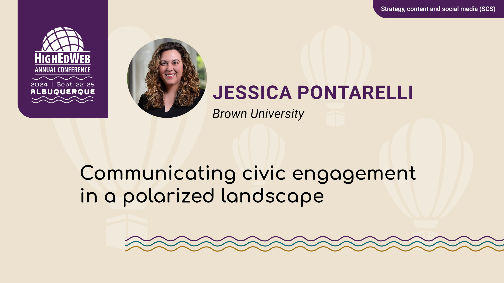 Communicating civic engagement in a polarized landscape