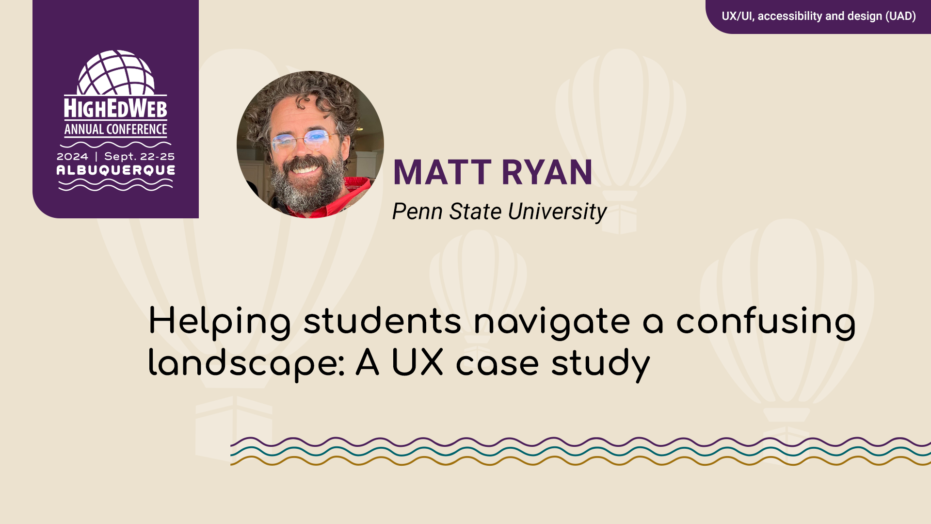 Helping students navigate a confusing landscape: A UX case study