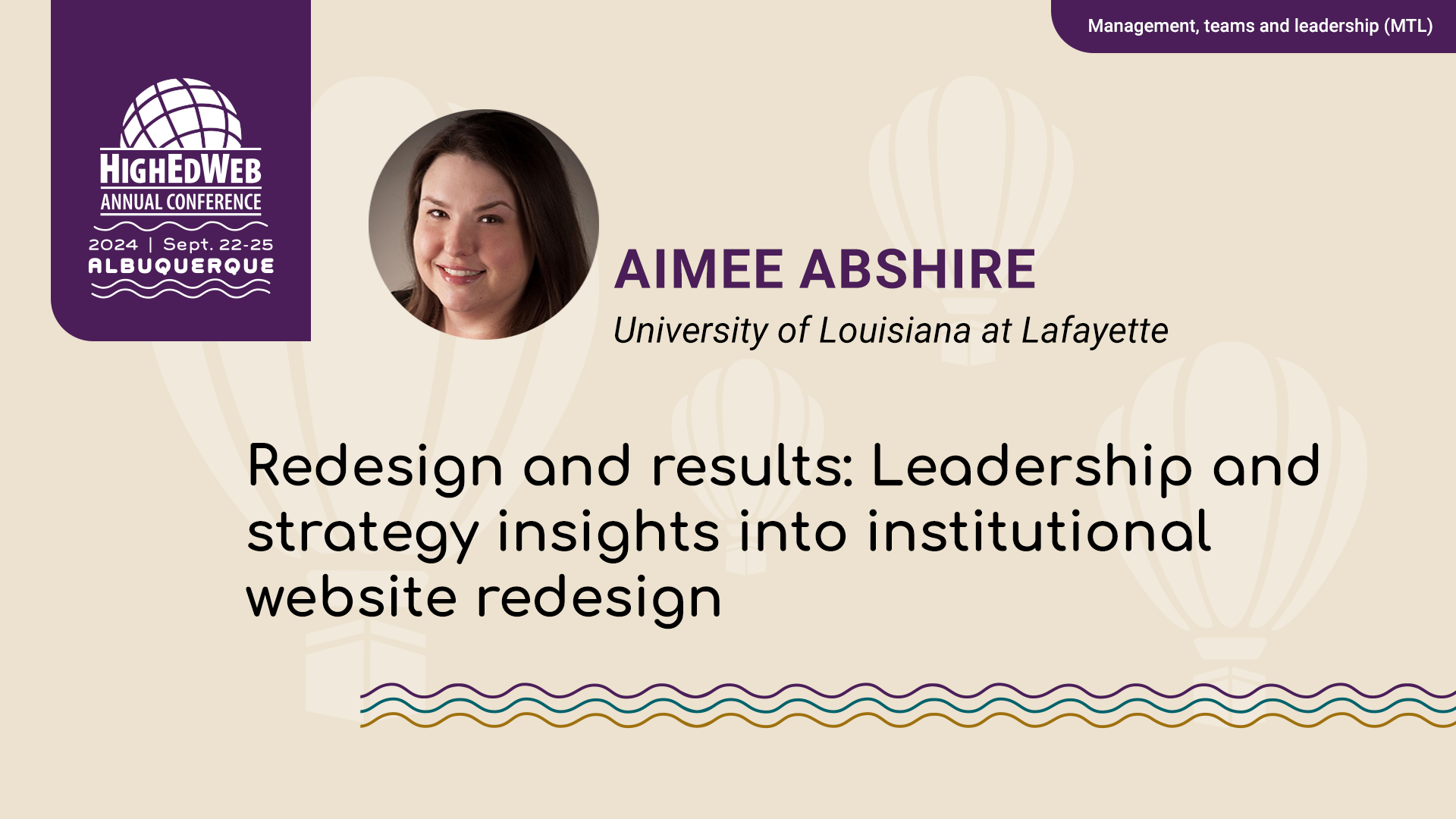 Redesign and results: Leadership and strategy insights into institutional website redesign