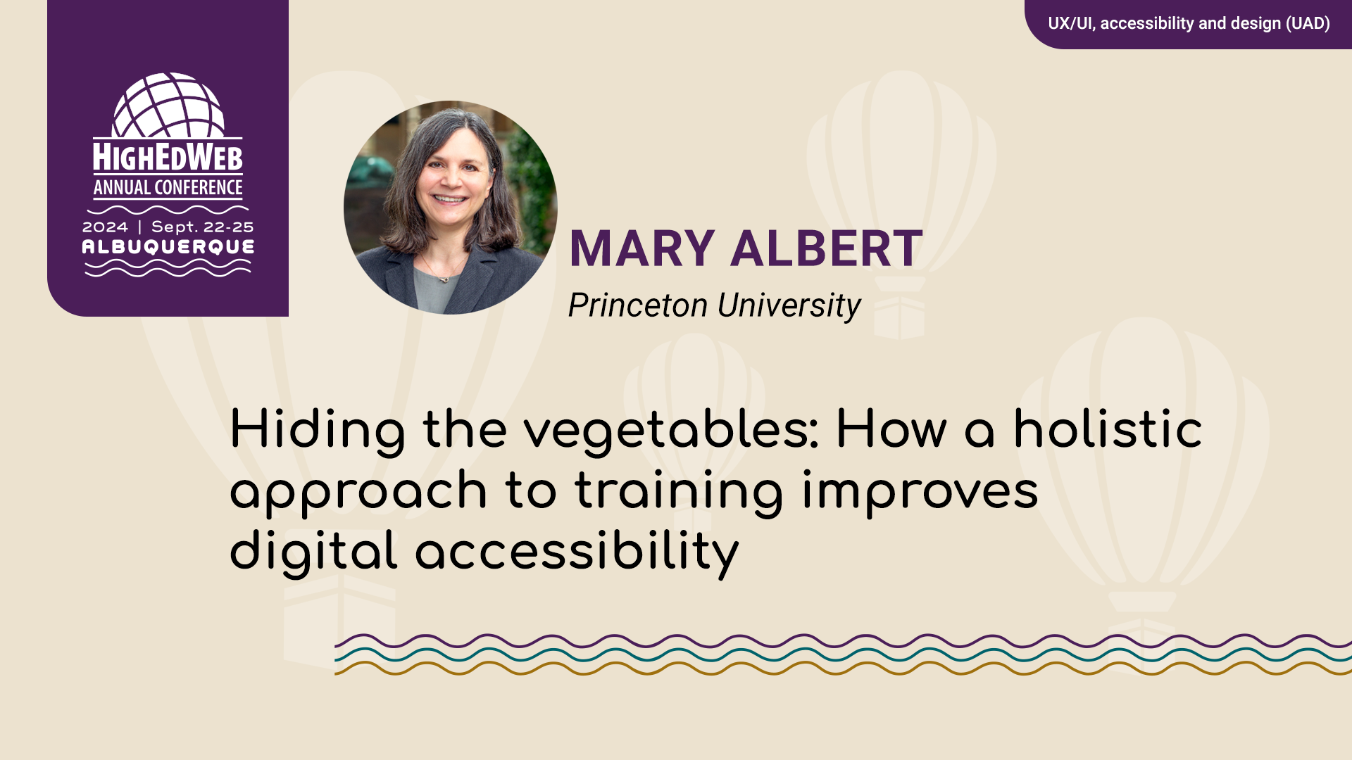 Hiding the vegetables: How a holistic approach to training improves digital accessibility