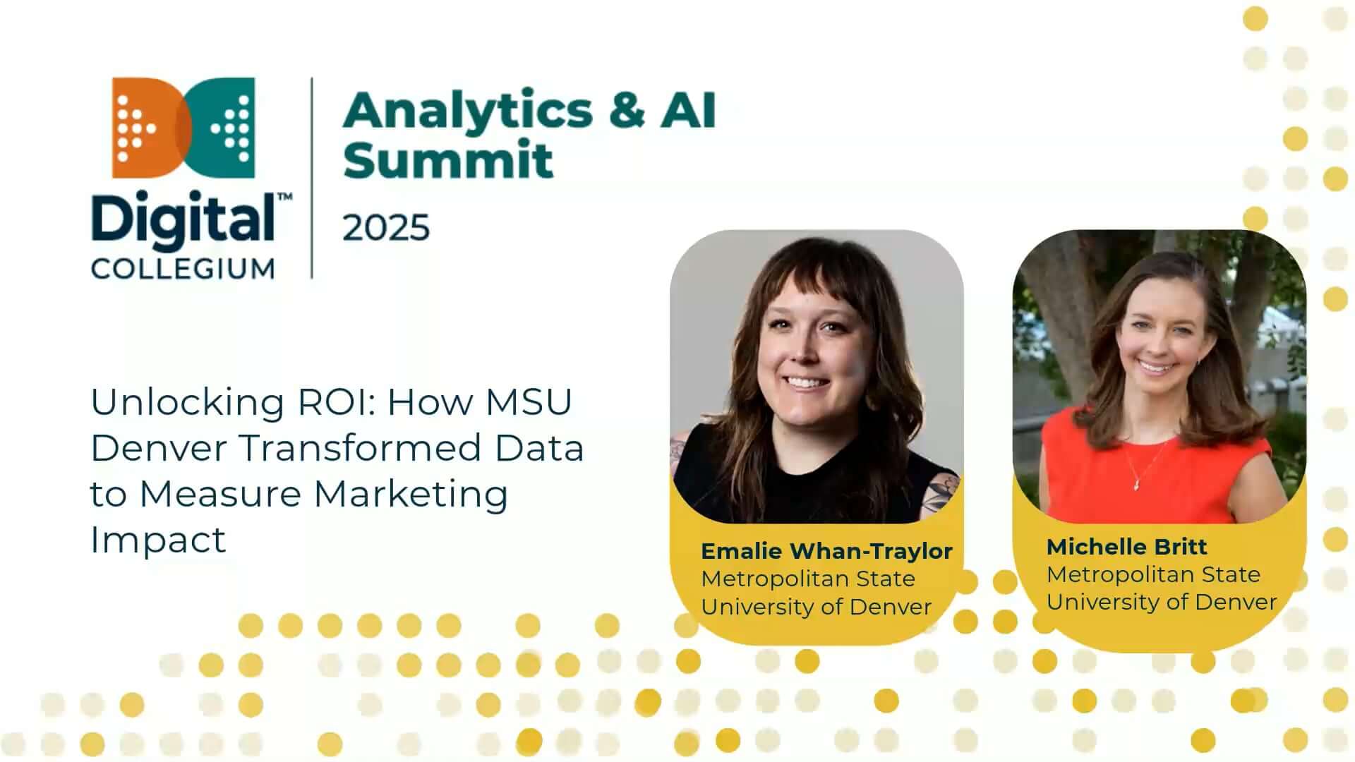 Unlocking ROI: How MSU Denver transformed data to measure marketing impact