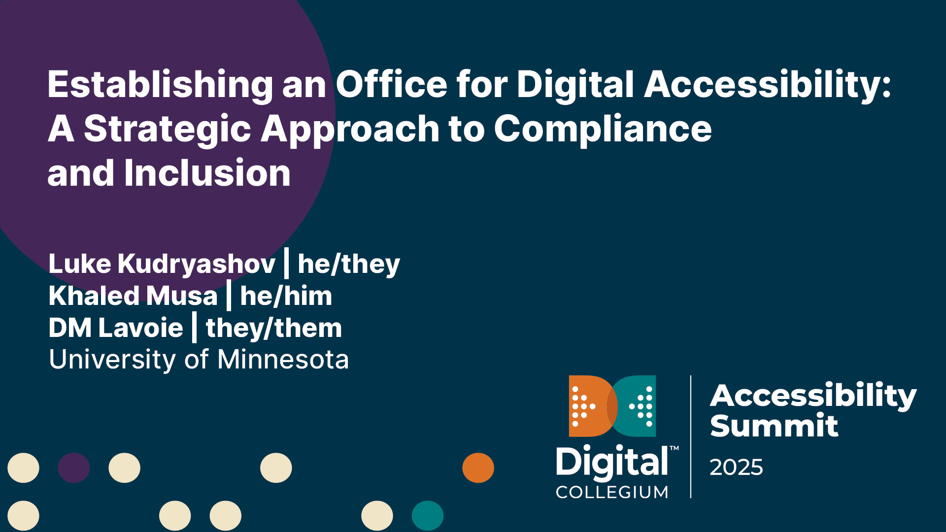 Establishing an office for digital accessibility: A strategic approach to compliance and inclusion