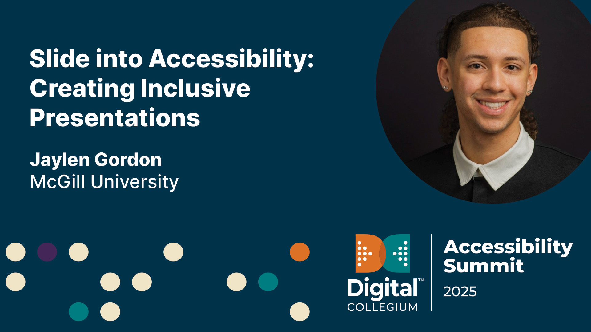 Slide into accessibility: Creating inclusive presentations 