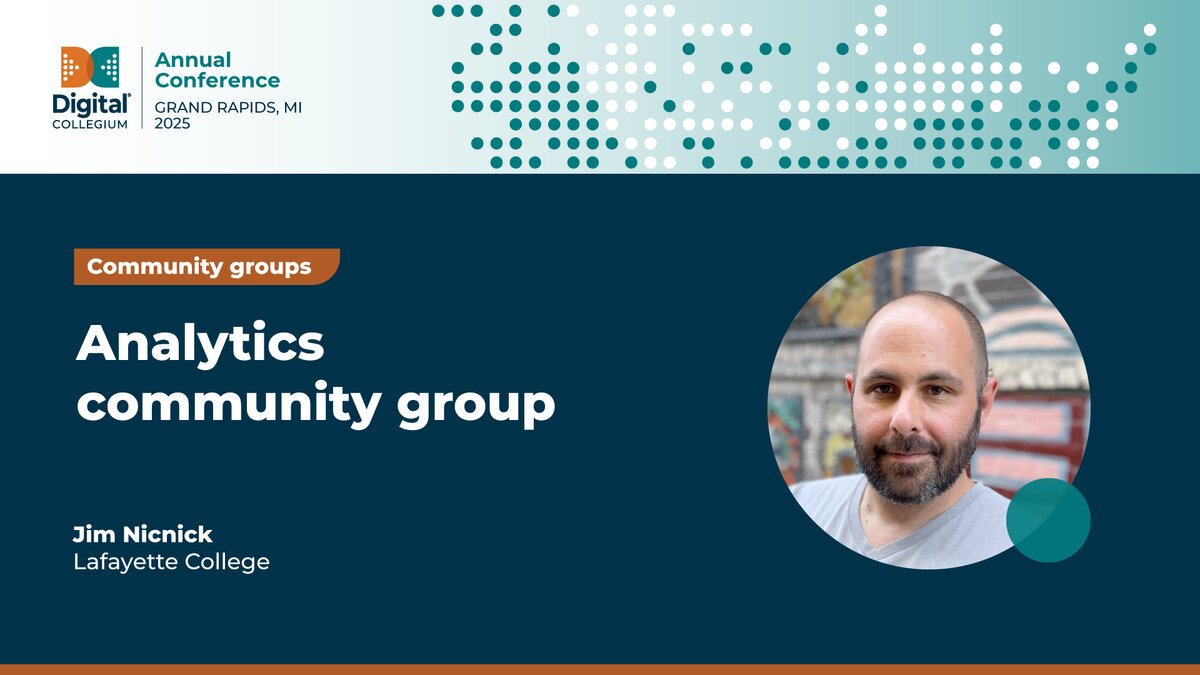 Analytics community group