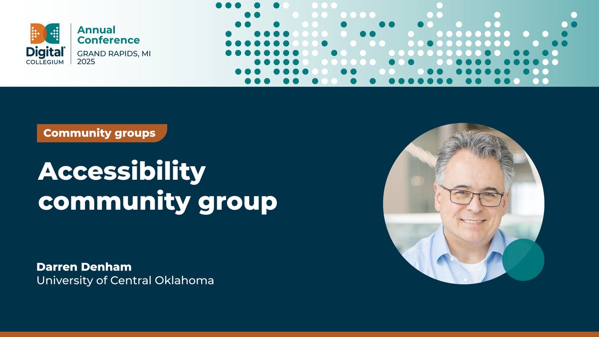 Accessibility community group