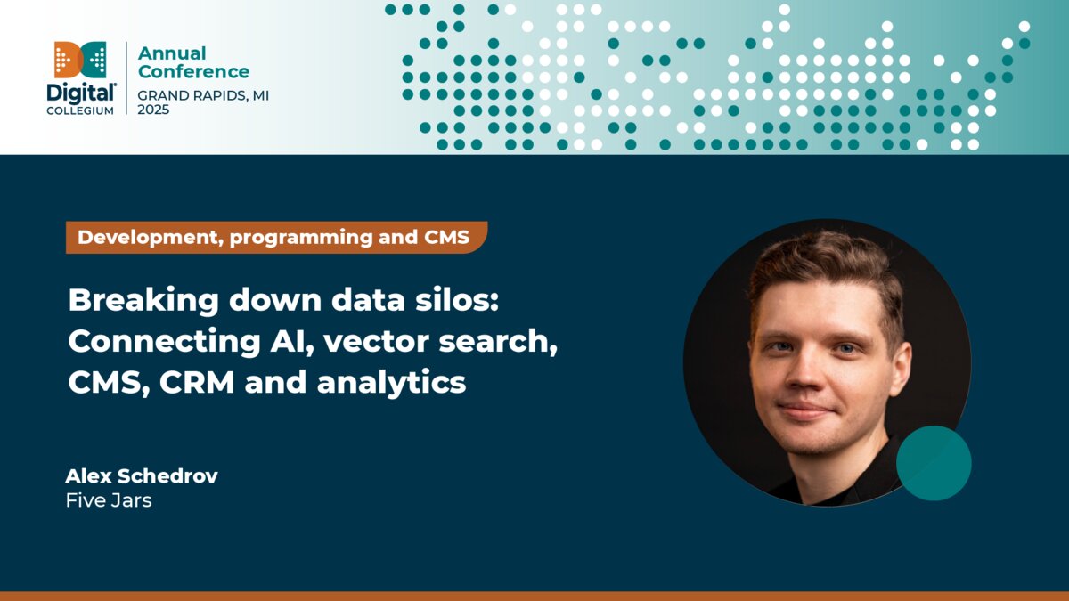 Breaking down data silos: Connecting AI, vector search, CMS, CRM and analytics