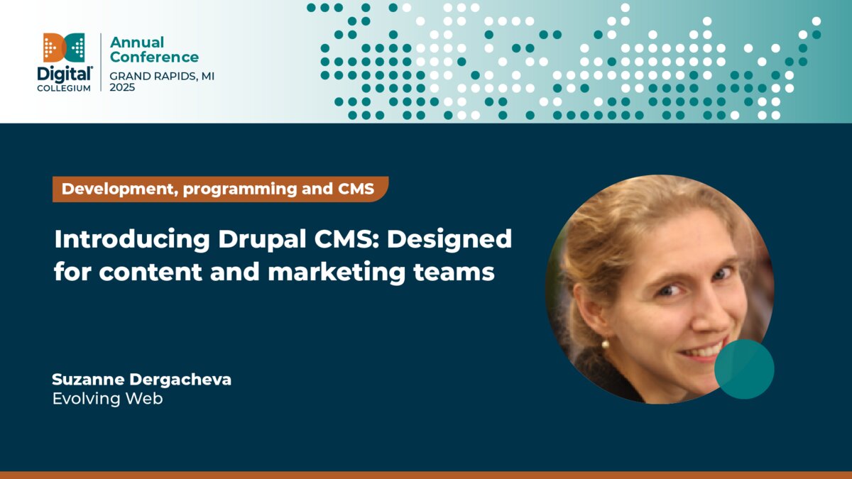 Introducing Drupal CMS: Designed for content and marketing teams