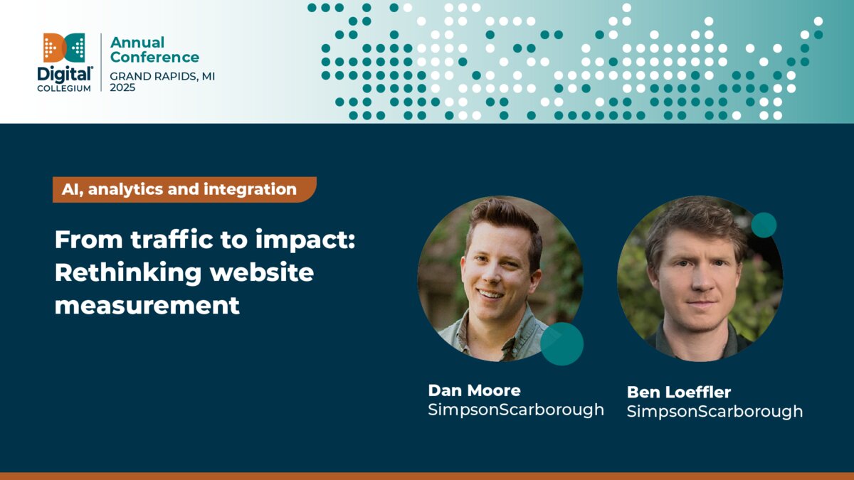 From traffic to impact: Rethinking website measurement