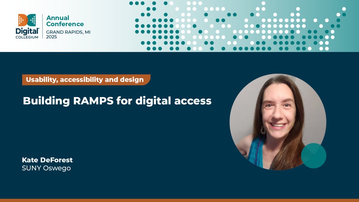 Building RAMPS for digital access