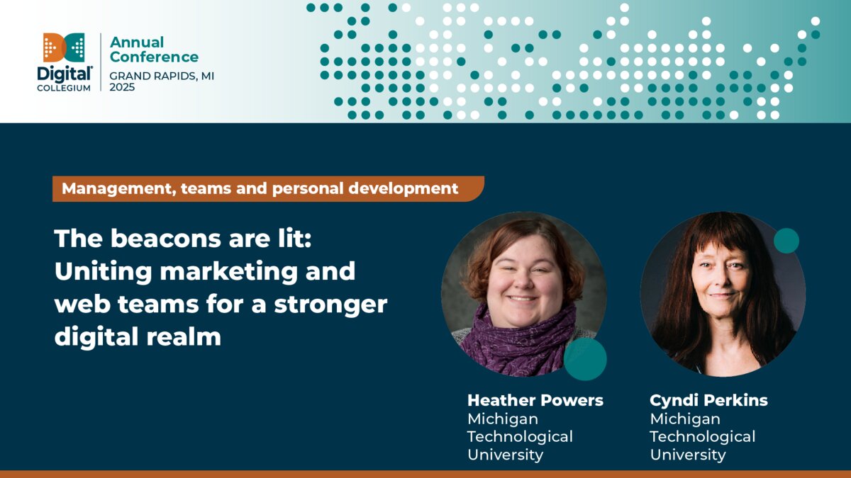 The beacons are lit: Uniting marketing and web teams for a stronger digital realm