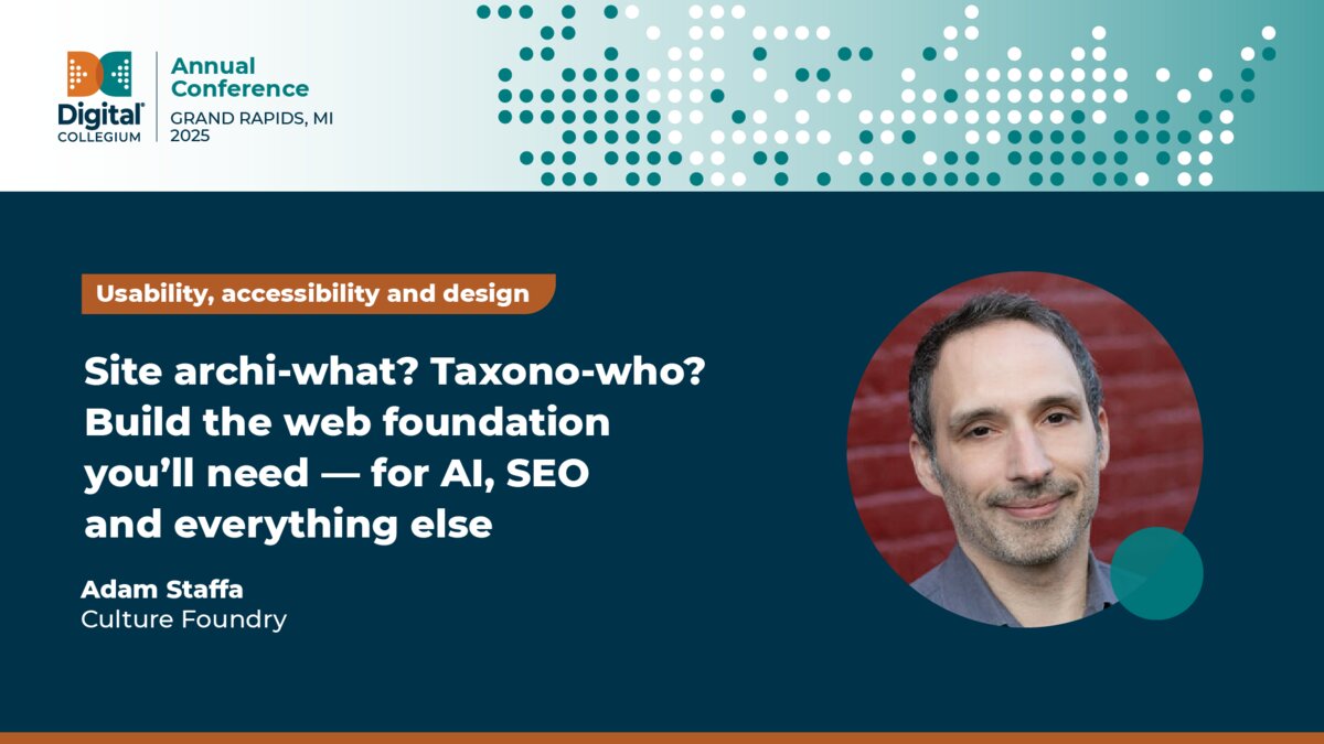 Site archi-what? Taxono-who? Build the web foundation you’ll need — for AI, SEO and everything else