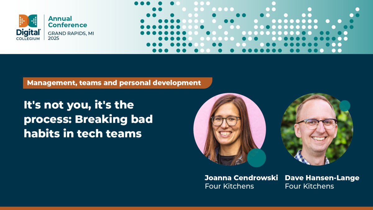 It’s not you, it’s the process: Breaking bad habits in tech teams