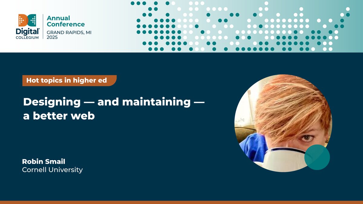 Designing — and maintaining — a better web