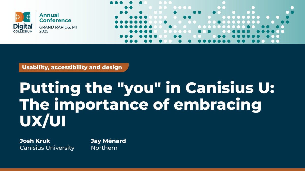 Putting the “you” in Canisius U: The importance of embracing UX/UI