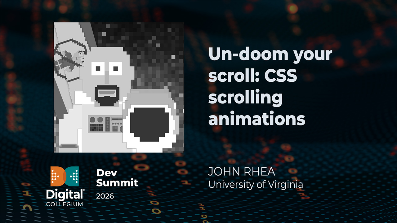 Un-doom your scroll: CSS scrolling animations