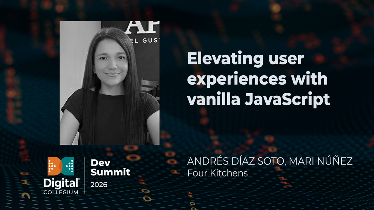 Elevating user experiences with vanilla JavaScript