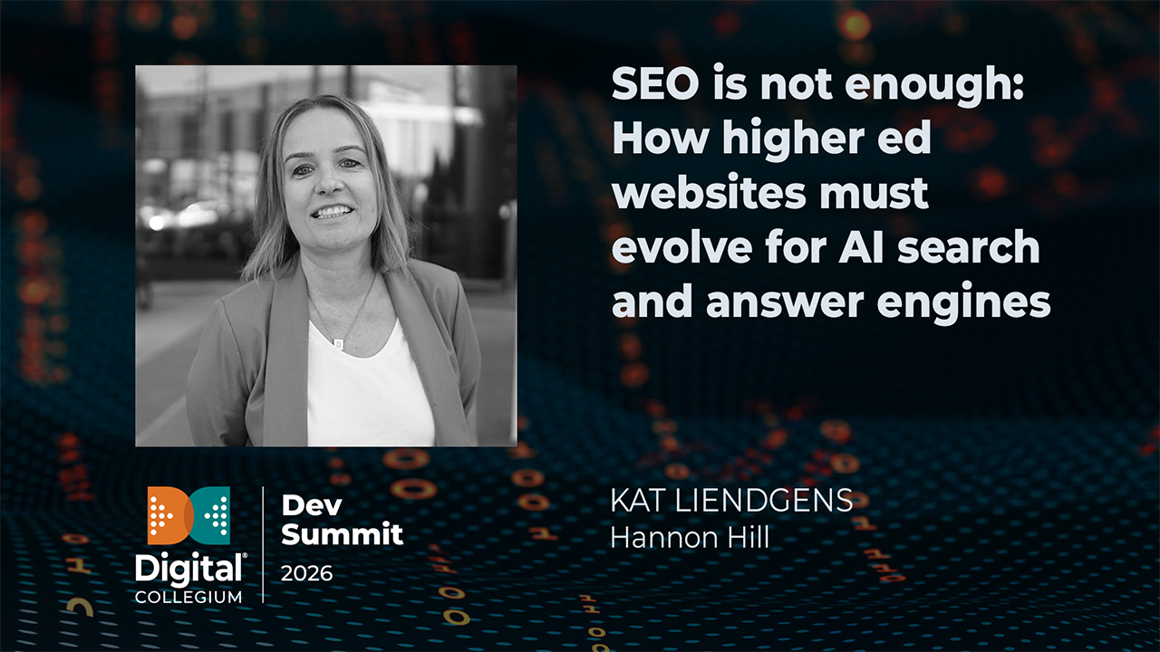 SEO is not enough: How higher ed websites must evolve for AI search and answer engines