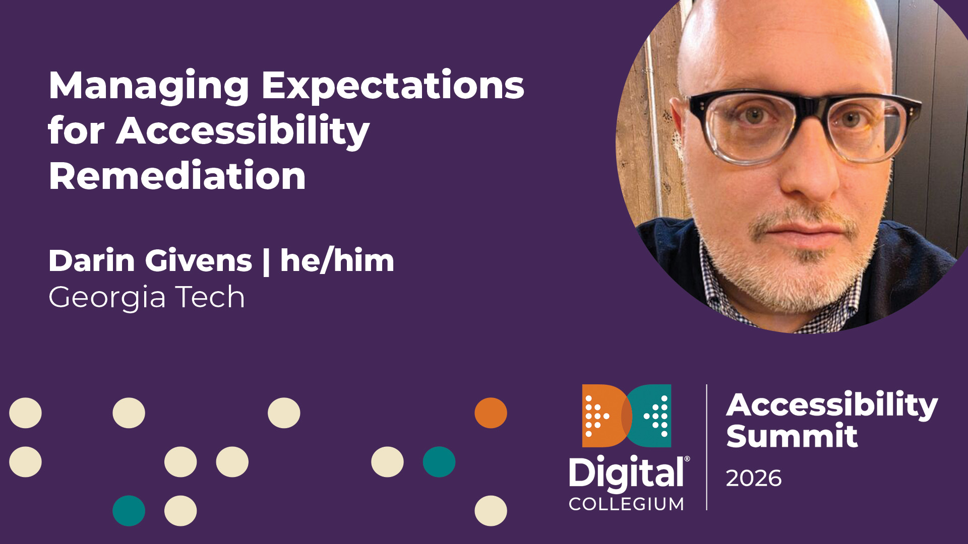 Managing expectations for accessibility remediation