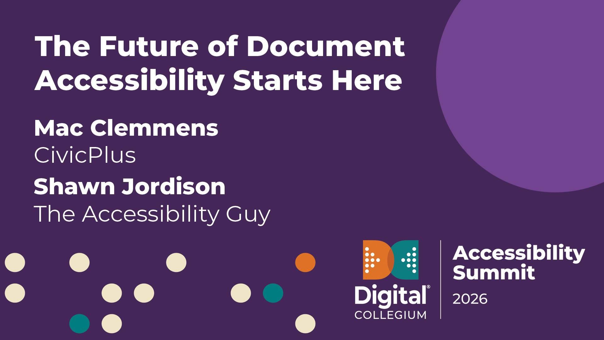 The future of document accessibility starts here