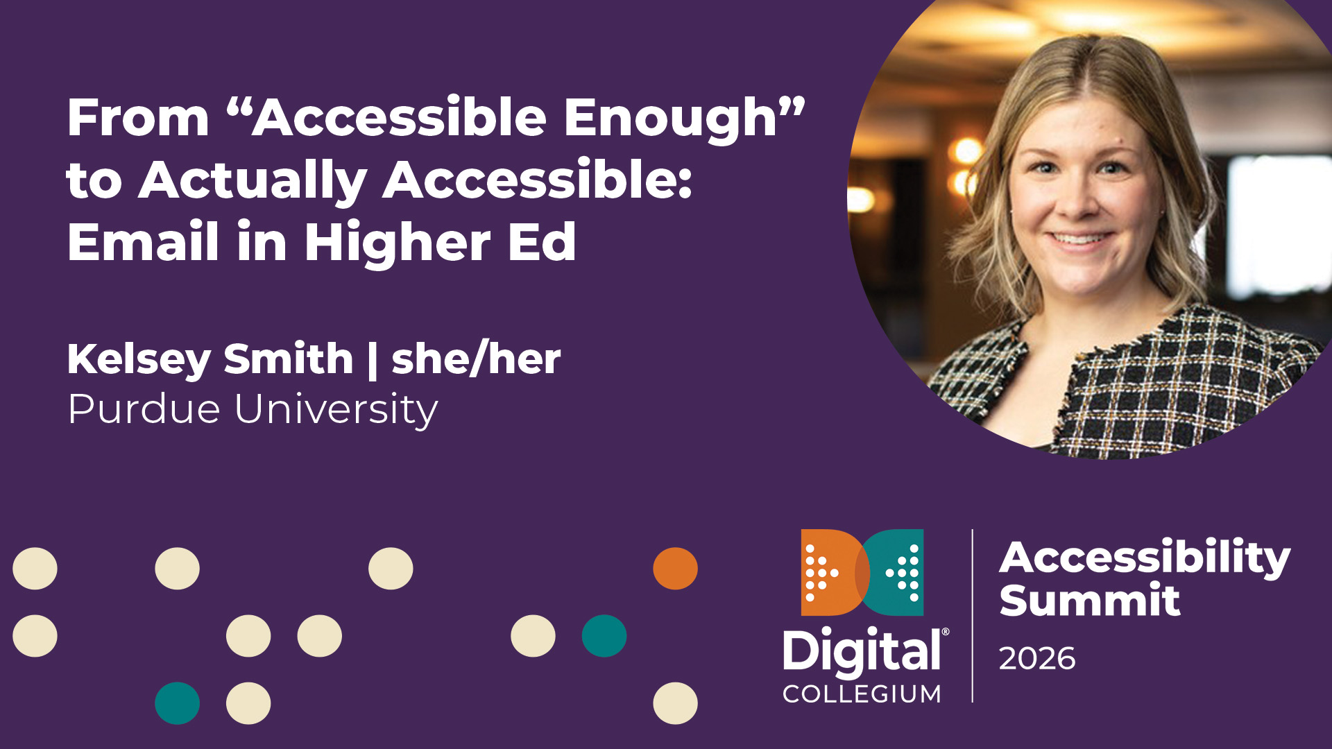 From “accessible enough” to actually accessible: Email in higher ed