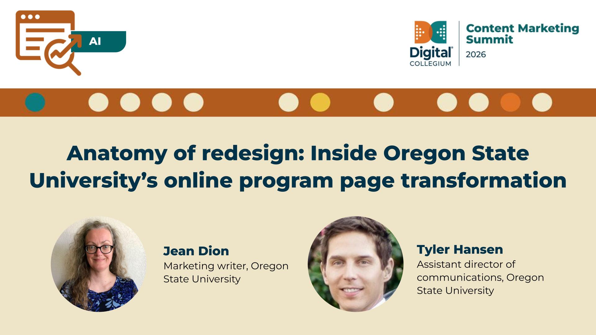 Anatomy of a redesign: Inside Oregon State University’s online program page transformation