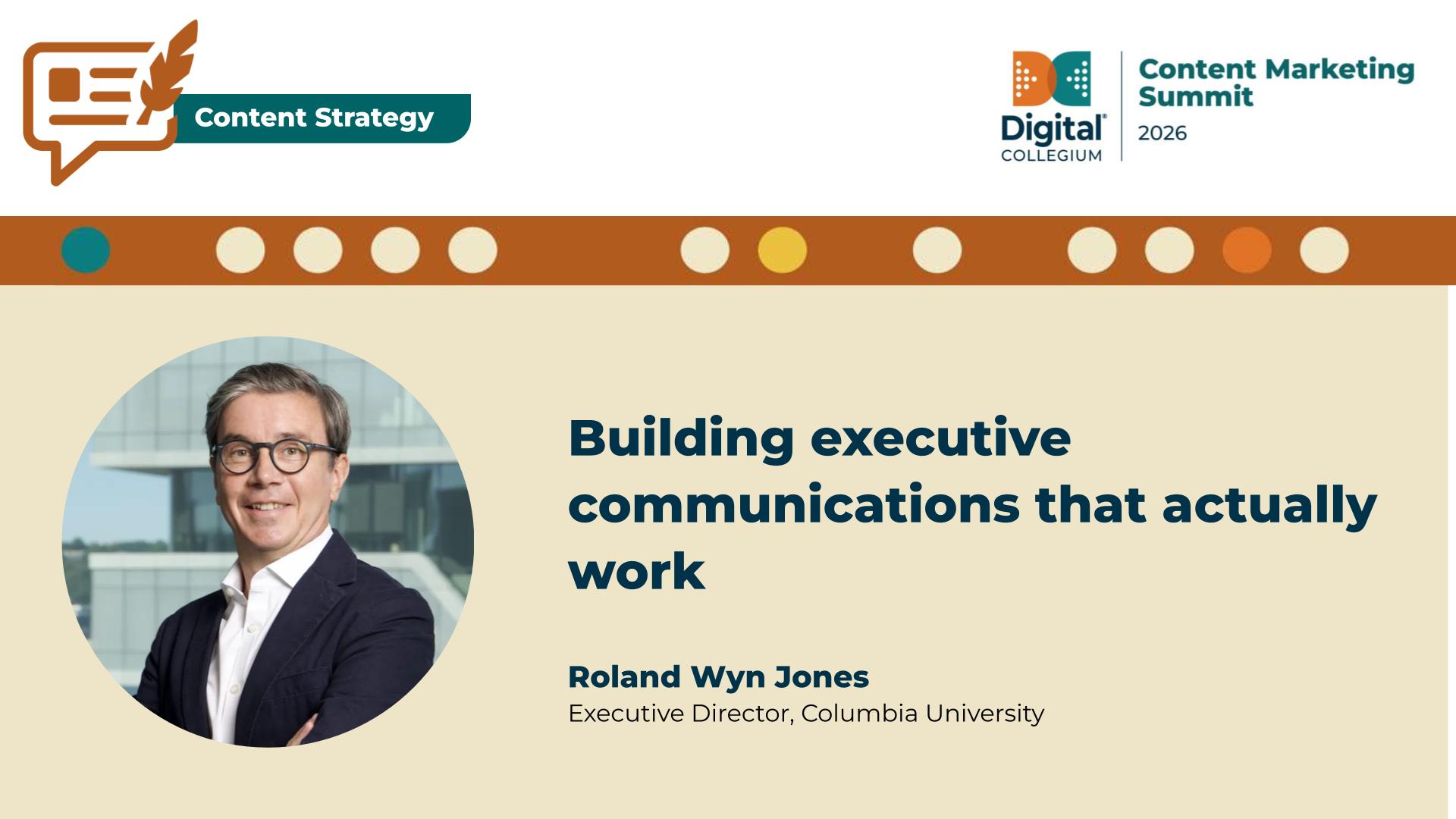 Building executive communications that actually work