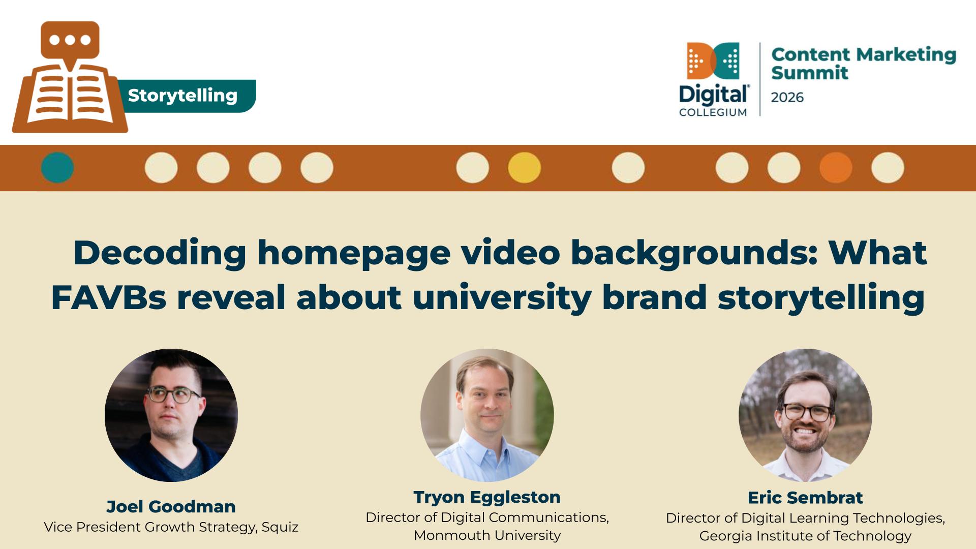 Decoding homepage video backgrounds: What FAVBs reveal about university brand storytelling